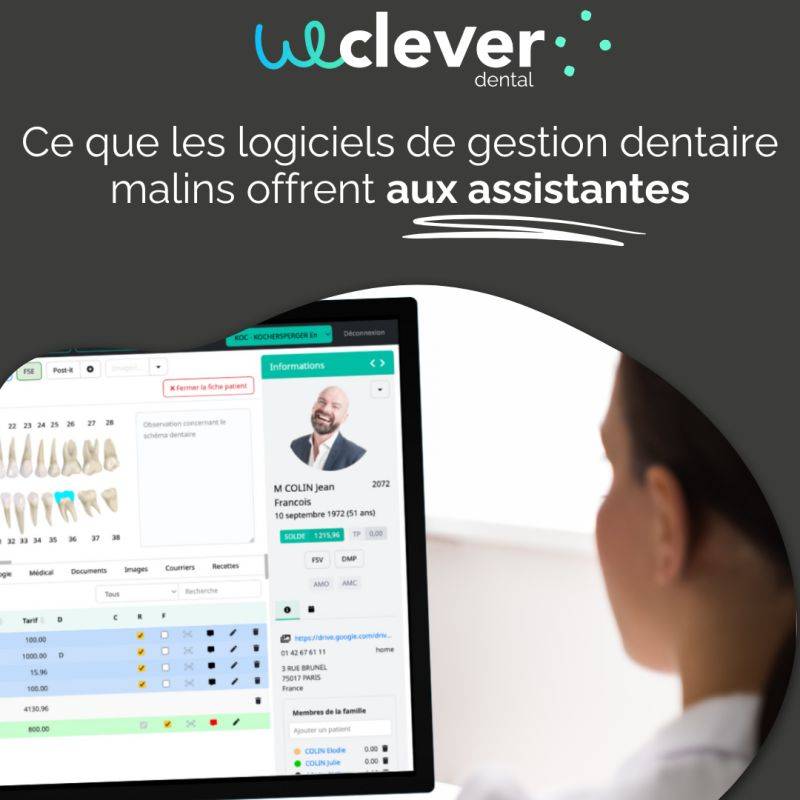 Logiciel de gestion cloud Weclever Dental